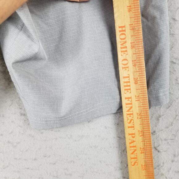 O'Neill Shorts Mens 38 Gray Crossover Hybrid Stretch Quick Dry Zip Pocket D-Ring - Picture 10 of 16